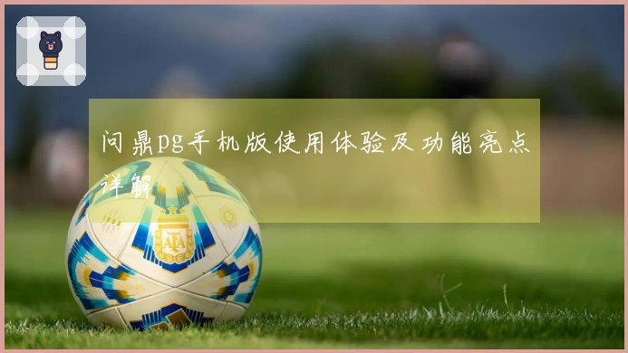 问鼎pg手机版使用体验及功能亮点详解